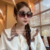 Mắt Kính Gucci Nữ Vuông Xám 5006 Cao Cấp Kèm Hộp
