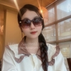 Mắt Kính Gucci Nữ Vuông Nâu Cao Cấp Kèm Hộp 1102