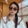 Mắt Kính Gucci Nữ Vuông Trà 5006 Cao Cấp Kèm Hộp