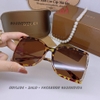 Mắt Kính Gucci Nữ Nâu Beo Mặt Cắt 6026 Cao Cấp Kèm Hộp