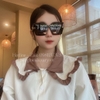 Mắt Kính Thời Trang Nữ - Kính Gucci Nữ Tròng Vuông Đen Polarized Cao Cấp Mã 3331