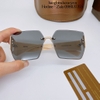 Mắt Kính Thời Trang Nữ - Kính Gucci Nữ Vuông Màu Đen Khói Tràn Viền Gọng Trắng Ngà Cao Cấp 2206