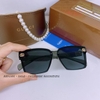 Mắt Kính Gucci Nữ Vuông Đen Gọng In Logo GC Xanh 1102
