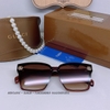 Mắt Kính Gucci Nữ Vuông Nâu Cao Cấp Kèm Hộp 1102