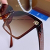 Mắt Kính Gucci Nữ Vuông Nâu Cao Cấp Kèm Hộp 1102