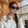 Mắt Kính Nữ Gucci 6781 Vuông Màu Đen Cao Cấp Full Box