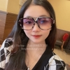 Mắt Kính Louis Vuitton Unisex Vuông Tím Khói 6110 Cao Cấp