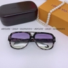 Mắt Kính Louis Vuitton Unisex Vuông Tím Khói 6110 Cao Cấp