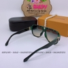 Mắt Kính Louis Vuitton Unisex Vuông Xanh Rêu 6110 Cao Cấp