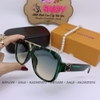 Mắt Kính Louis Vuitton Unisex Vuông Xanh Rêu 6110 Cao Cấp