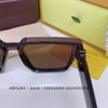 Mắt Kính Louis Vuitton Nâu Vuông To 9908 Cao Cấp Nam Nữ