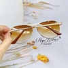 Mắt Kính Nam Boss Màu Nâu Gọng Vàng Cao Cấp Full Box