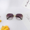 Mắt Kính Thời Trang Nữ - Kính Dior Nữ Vuông Viền Kim Loại Tròng Polarized Màu Đen Khói B80-148