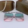 Mắt Kính Gucci Nữ Cao Cấp Vuông Ombre Xanh Hồng 8932 Full Box
