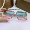 Mắt Kính Gucci Nữ Cao Cấp Vuông Ombre Xanh Hồng 8932 Full Box
