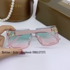 Mắt Kính Gucci Nữ Cao Cấp Vuông Ombre Xanh Hồng 8932 Full Box