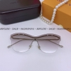 Mắt Kính Nữ Louis Vuitton Xám Gọng Kim Loại Cao Cấp 1570