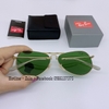 Kính Ray-ban Gấp Gọn Tròng Thủy Tinh Xanh Rêu 3479 Nam Nữ