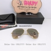 Mắt Kính Ray-ban Tròng Thủy Tinh Trà Nhẹ 3026 Nam Nữ