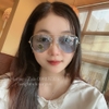 Mắt Kính Ray-ban Tròng Thủy Tinh Xanh Dương 3026 Nam Nữ