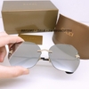 Mắt Kính Thời Trang Nữ - Kính Gucci Nữ Tráng Gương Bạc Tròng Vuông Cao Cấp 2438