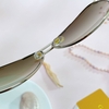 Mắt Kính Thời Trang Nam - Kính Gucci Nam Màu Rêu Pha Nâu Khói Cao Cấp Gọng GC 8803 Full Box