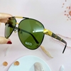 Mắt Kính Thời Trang Nam - Kính Gucci Nam Tròng Xanh Rêu Cao Cấp Gọng GC 7006 FullBox