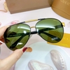 Mắt Kính Thời Trang Nam - Kính Gucci Nam Tròng Xanh Rêu Cao Cấp Gọng GC 7006 FullBox