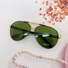 Mắt Kính Thời Trang Nam - Kính Gucci Nam Tròng Xanh Rêu Cao Cấp Gọng GC 7006 FullBox