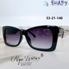 Mắt Kính Thời Trang Nữ - Kính Chanel Nữ Đen Vuông Tròng Polarized Cao Cấp Mã 6052