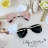 Mắt Kính Thời Trang Nữ - Kính Chanel Nữ Hồng Tròng Polarized Cao Cấp Mã 6808