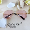 Mắt Kính Thời Trang Nữ - Kính Chanel Nữ Hồng Tròng Polarized Cao Cấp Mã 6808