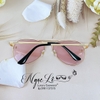 Mắt Kính Thời Trang Nữ - Kính Chanel Nữ Hồng Tròng Polarized Cao Cấp Mã 6808