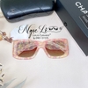 Mắt Kính Thời Trang Nữ -Kính Chanel Nữ Vuông Màu Hồng Pastel Tròng Polarized Cao Cấp 6082