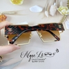 Mắt Kính Thời Trang Nữ - Kính Chanel Nữ Vuông Nâu Hổ Phách Tràn Viền Cao Cấp 20210