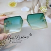 Mắt Kính Thời Trang Nữ - Kính Chanel Nữ Vuông Xanh Mint Tràn Viền Cao Cấp Mã SP 20210