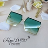 Mắt Kính Thời Trang Nữ - Kính Chanel Nữ Vuông Xanh Mint Tràn Viền Cao Cấp Mã SP 20210