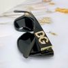 Mắt Kính Thời Trang Nữ - Kính D&G Nữ Màu Đen Cao Cấp Full Box Mã 20272