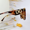 Mắt Kính Thời Trang Nữ - Kính D&G Nữ Màu Nâu Hổ Phách Cao Cấp Full Box Mã 20272