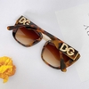 Mắt Kính Thời Trang Nữ - Kính D&G Nữ Màu Nâu Hổ Phách Cao Cấp Full Box Mã 20272