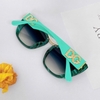 Mắt Kính Thời Trang Nữ - Kính D&G Nữ Màu Xanh Pastel Cao Cấp Full Box Mã 20272