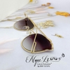 Mắt Kính Thời Trang Nữ - Kính Dior Mắt Mèo Khói Gọng Kim Loại Cao Cấp Full Box
