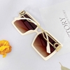 Mắt Kính Thời Trang Nữ - Kính Dior Nâu Sữa Gọng Kim Loại Tròng Polarized Cao Cấp Mã 9918