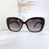 Mắt Kính Thời Trang Nữ - Kính Dior Nữ Đen Bầu Tròng Polarized Cao Cấp 65188