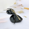 Mắt Kính Thời Trang Nữ - Kính Dior Nữ Màu Đen Viền Kim Loại Cao Cấp 5037