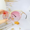 Mắt Kính Thời Trang Nữ - Kính Dior Nữ Màu Hồng Pastel Gọng Kim Loại Cao Cấp Mã 2743