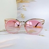 Mắt Kính Thời Trang Nữ - Kính Dior Nữ Màu Hồng Pastel Gọng Kim Loại Cao Cấp Mã 2743