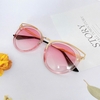 Mắt Kính Thời Trang Nữ - Kính Dior Nữ Màu Hồng Pastel Gọng Kim Loại Cao Cấp Mã 2743