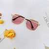 Mắt Kính Thời Trang Nữ - Kính Dior Nữ Màu Hồng Tròng Vuông Viền Kim Loại Full Box