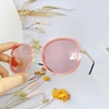 Mắt Kính Thời Trang Nữ - Kính Dior Nữ Màu Hồng Viền Kim Loại Cao Cấp Fullbox
